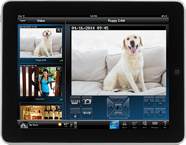 Remote Video Viewing Home Automation